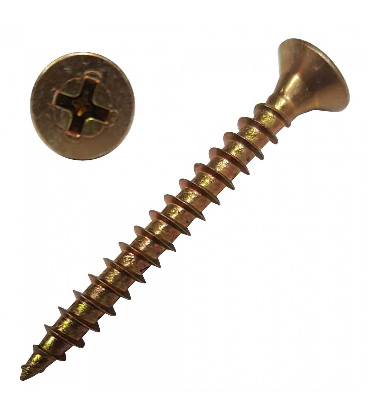 TORNILLO DE MADERA DE 8*  1.3/4